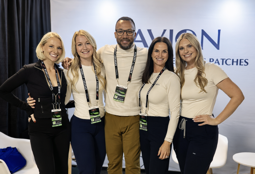 LavION team at a wellness event